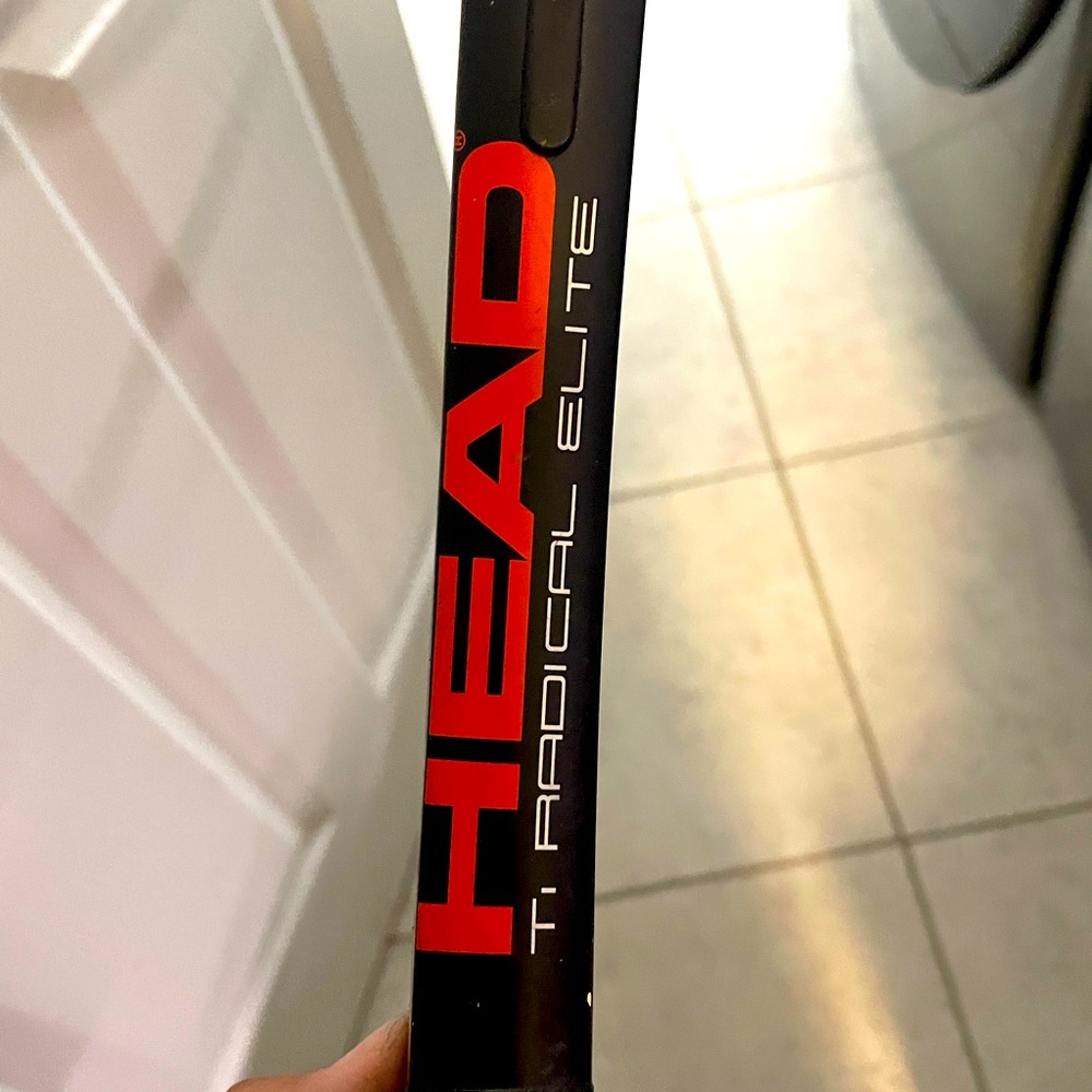Head T.I Radical Elite Tennis Racquet 
27 lenght 
New grip